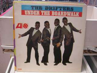 THE DRIFTERS Under The Boardwalk vinyl LP Atlantic 1964  