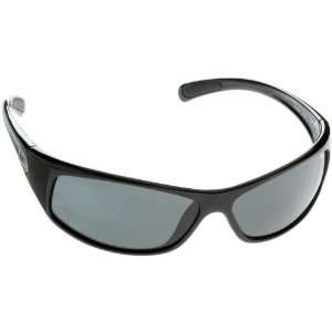 Bolle Rattler Sunglasses, Shiny Black Frame, Polarized TNS 