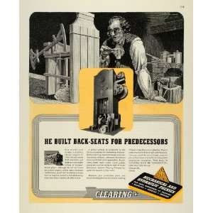   Watt Inventor Steam Engine Presses   Original Print Ad
