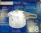 NEW WearEver 8 QT PRESSURE COOKER/CANNER Stainless & Instruction 