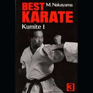  Best Karate Book, Volume 3, Kumite 1, By M. Nakayama 