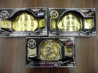   World Wrestling Entertainment Champion Champ Costume Toy Belts  