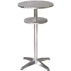  Two tier Stainless Steel top Pub Table And Stool