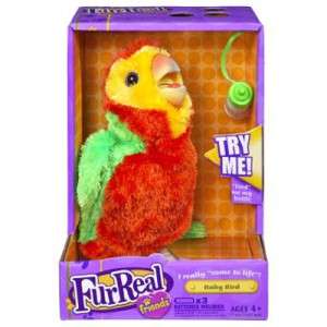 FURREAL Hasbro Fur Real Newborn Parrot Green Orange  