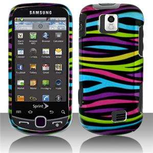 Colorful Zebra Hard Case Snap On Cover for Samsung Intercept M910