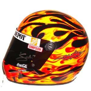  Tony Stewart Autographed Full Size NASCAR Helmet 