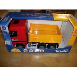  bruder MAN construction dump truck: Toys & Games