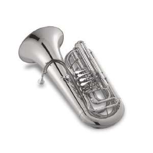  Jupiter 780S 3/4 Size BBb Rotary Tuba, silver Everything 