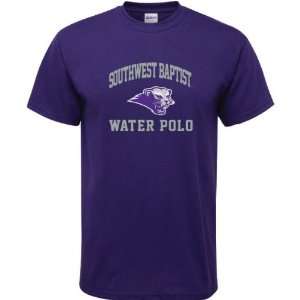   Baptist Bearcats Purple Water Polo Arch T Shirt